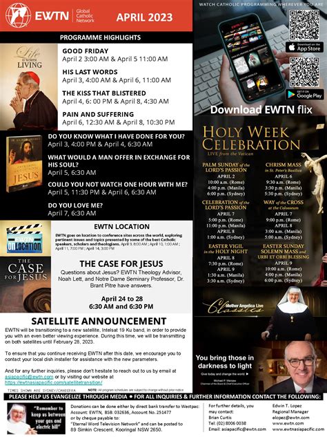 ewtn program schedule|list of ewtn programs.